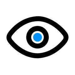 eye icon vector illustration