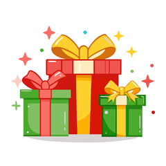 gift box vector illustration