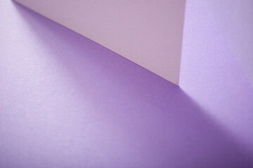 Two tone purple 3d abstract geometric background