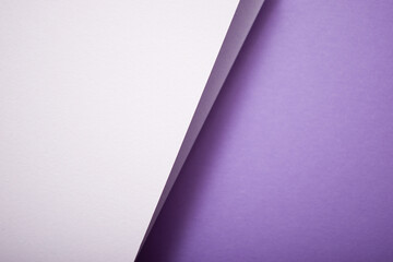 Two tone purple 3d geometric background, diagonally divide