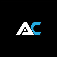 AC Monogram Fusion - Elegant Minimal Letter logo Design