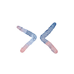 Watercolor Arrows - Diverging Paths Concept