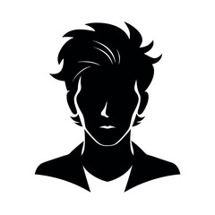 Man Portrait Face Silhouette Style