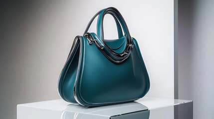 female bag on a white background