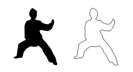 black and white silhouettes of people playing with each other black, image, man, people, play, pose, silhouette 