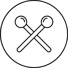 Drumsticks Icon