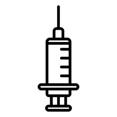 Vaccination Syringe icon vector image. Can be used for Infectious Diseases.