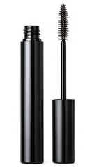 Mascara close-up with glossy brush texture. 01