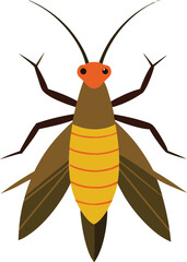 Close-up of a Dobsonfly with Outstretched Wings on Natural Background – High-Resolution Insect Macro for Nature, Wildlife, and Entomology Concepts – Ideal for Stock Photography Sites