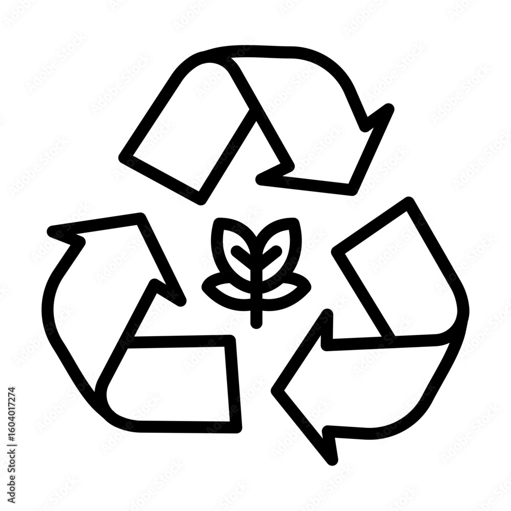 Poster fabric recycle icon vector image. can be used for fabric features.