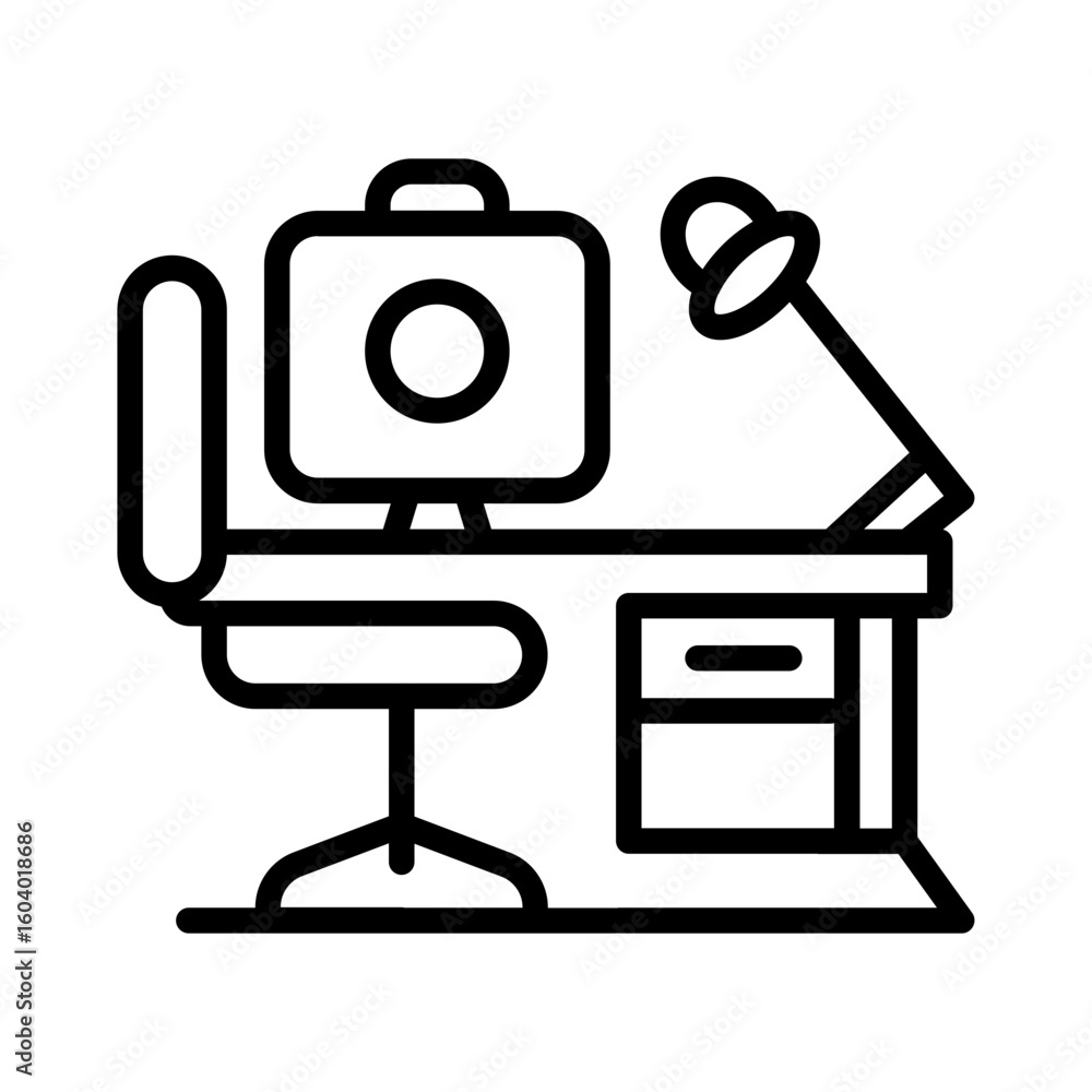 Poster studio icon vector image. can be used for instrument.