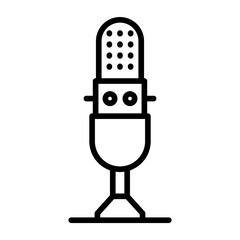 Recording icon vector image. Can be used for Instrument.