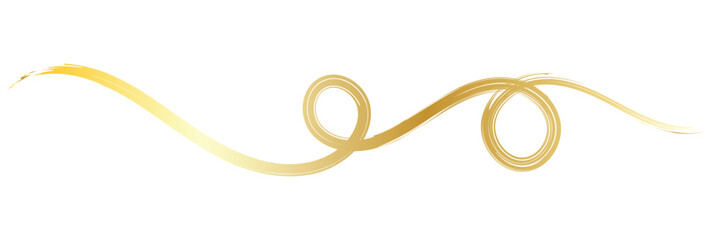 Luxury decoration text box golden brush element template design  file transparent . EPS 10 .