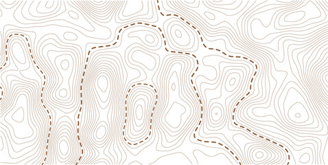 Abstract mountain terrain map background with abstract shape line texture. Design illustration for wall art, fabric, packaging, web, banner, wallpaper