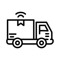Truck icon vector image. Can be used for Manufacturing.