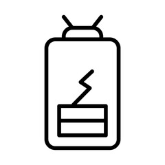 Obraz premium Android Battery icon vector image. Can be used for Battery and Power.