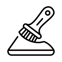 Sand Paper icon vector image. Can be used for Shoemaker.