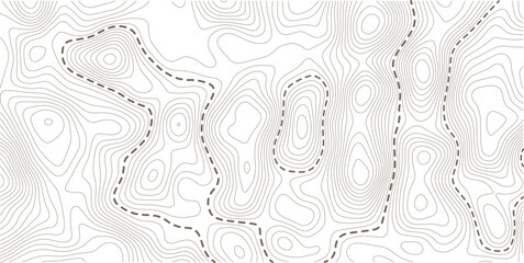 Modern design with White background with topographic wavy pattern design. map, pattern, texture, line, background, adventure, mountain, sport, travel, vector.