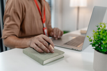 businessman is working in his private office, marketing manager works with a lot of paperwork, an employee is working for company, finance manager is in the office