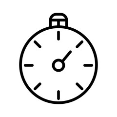 Chronometer icon vector image. Can be used for Volleyball.