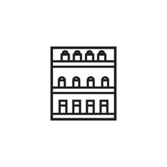 glass drink shelf icon