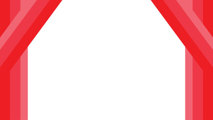 Red theater curtains opening for a presentation stage background