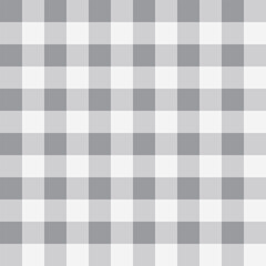 Neutral gray gingham pattern vector background. Ideal for elegant packaging, picnic layouts, or fabric textures.