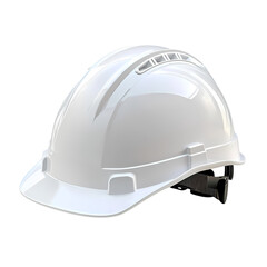 Fototapeta premium Construction action hard hat isolated on transparent background