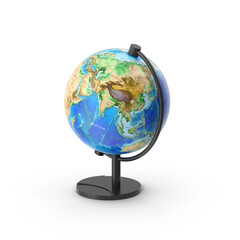 Classic Blue Green World Globe
