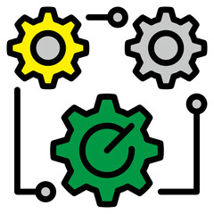 Innovation Process  Icon Element For Design