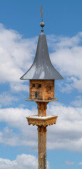 Wooden birdhouse