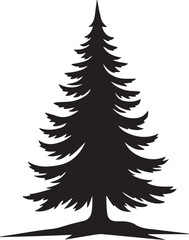 8 Pine Tree Silhouette Bundle