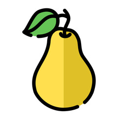 pear icon design	