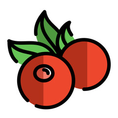 cranberry icon design