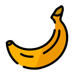 banana icon design	