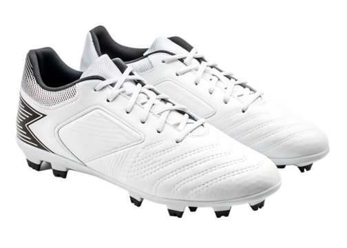     football boots soccer cleats isolated on white background PNG, AI GENERATED