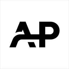 AP Letter Logo Design
