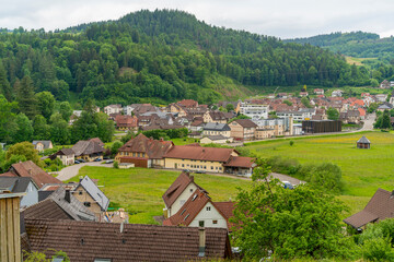 Around Schönau in the Black Forest