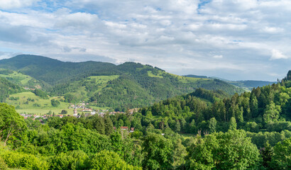 Around Schönau in the Black Forest