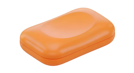 Create Stunning Designs with Orange Soap Mockup, Transparent Background