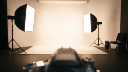 Macro view of DSLR diaphragm with silver blades forming a perfect circle, captured in warm-lit studio environment – ideal for premium visuals, photography gear tutorials, and 8K design concepts.