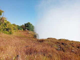 Fototapeta premium Landscape in Victoria Falls, Zimbabwe