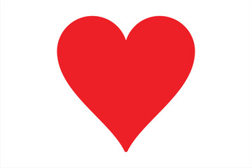 Red heart icons vector
