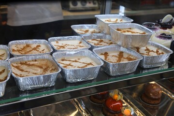 Fototapeta premium Oshaf Albanian sweet dessert