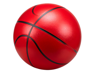 Handball isolated on transparent background.