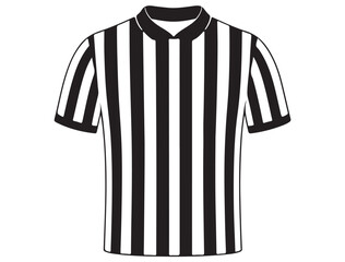 REFEREE JERSEY SILHOUETTE