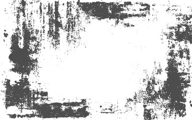 Horizontal Distress Overlay Texture, Rubbed aged texture with a halftone raster pattern., grunge texture overlay, vector illustration transparent background