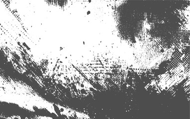 Texture of scratches, cracks, dust, chips, scuffs. Abstract monochrome grunge Scratched and Cracked Grunge Urban Texture Vector. Dust Overlay Distress Grainy Grungy Effect. transparent background