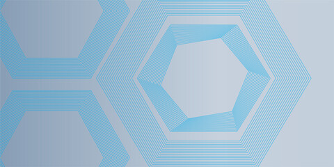 White abstract background with dynamic wavy hexagon texture. suitable for wallpaper art simple design