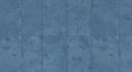 Fototapeta premium Trendy blue concrete tile background offers stylish industrial texture and modern urban aesthetic